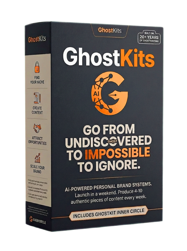 GhostKits — AI-powered personal brand system