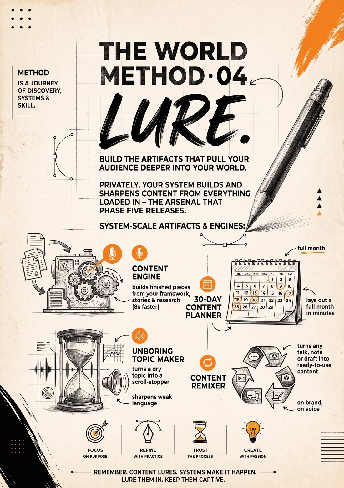 WORLD Method Phase 4: Lure